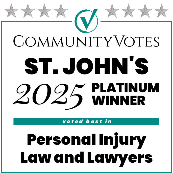 winners badge st johns 2025 platinum personal injury law and lawyers | Russell Accident Law